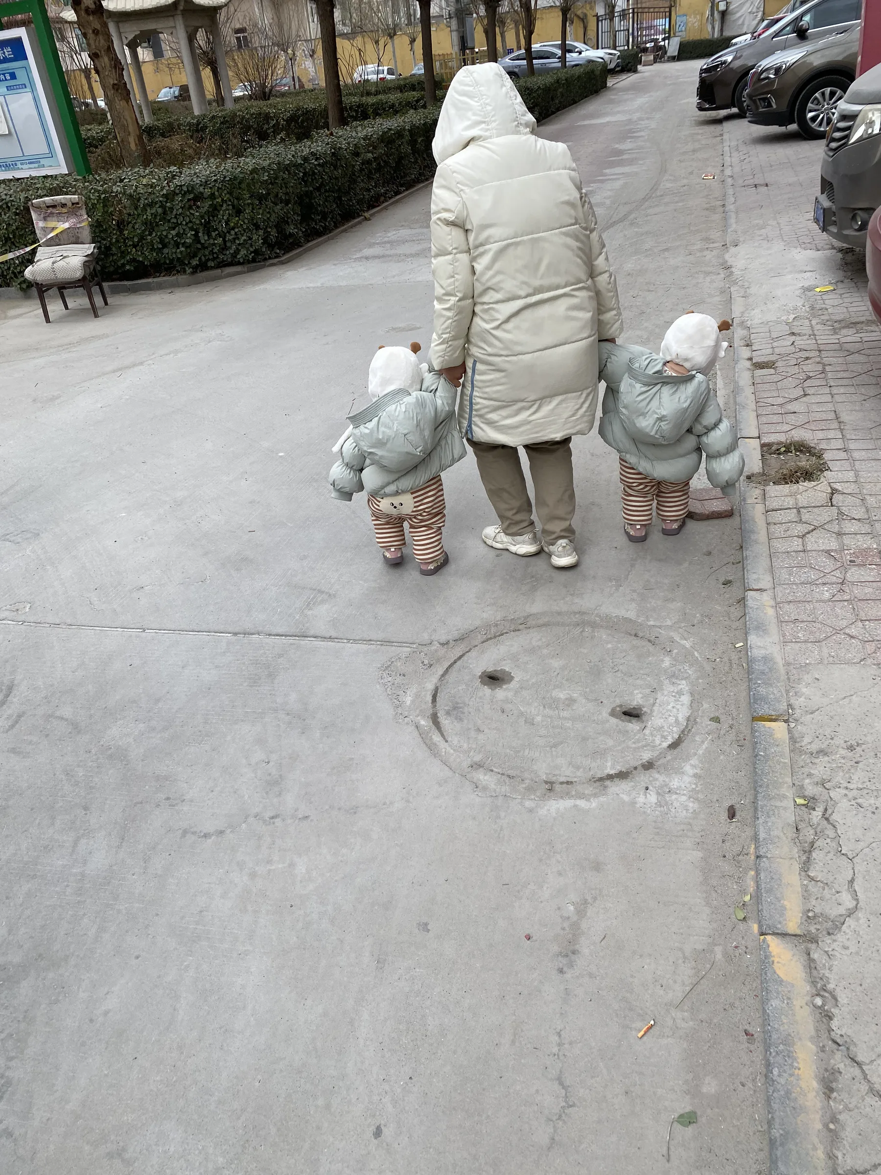 刚学会走路