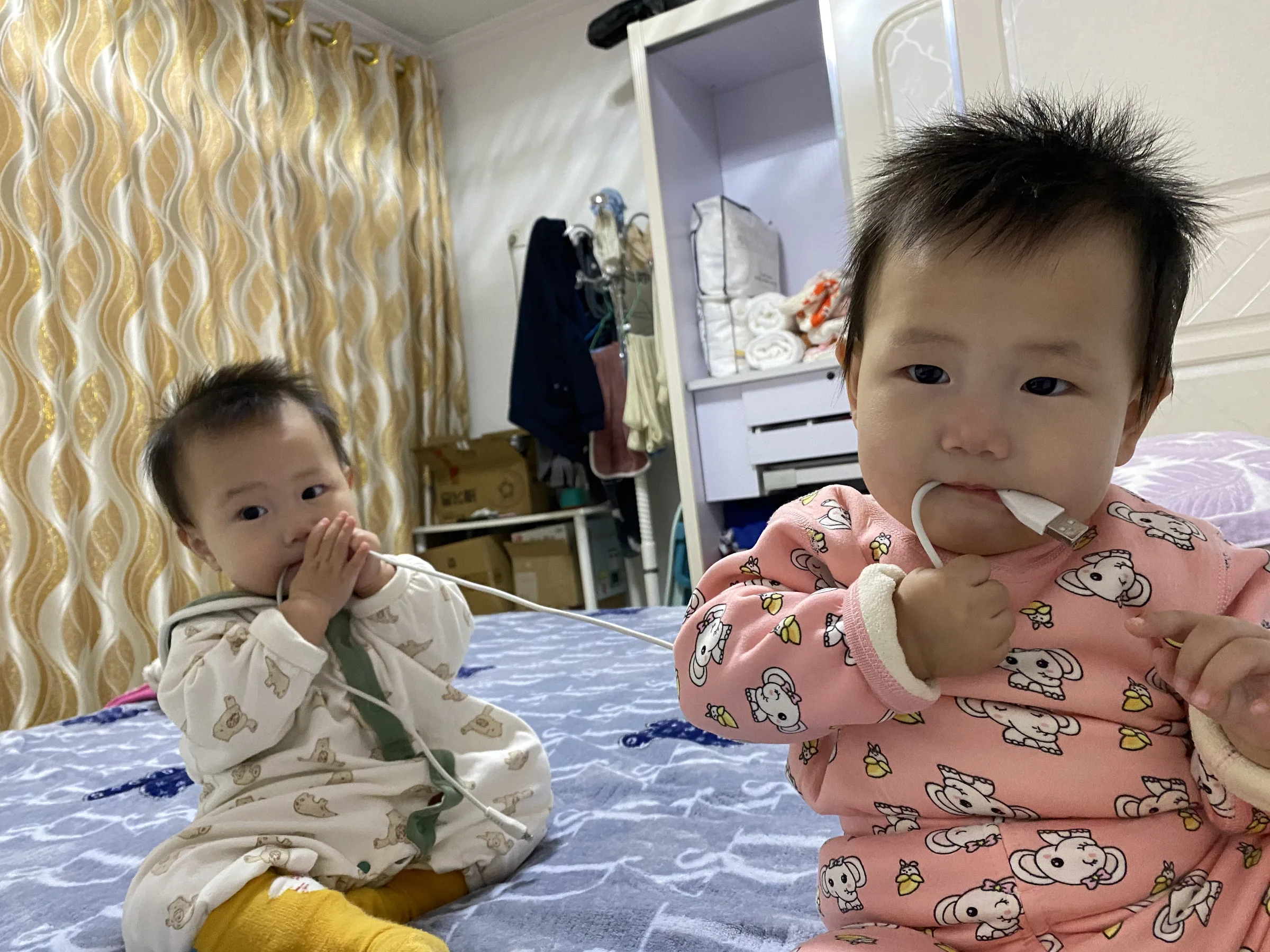 让我们试试这线结实不